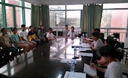 体育学院举行团委学生会干部换届工作