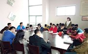 体育学院各团支部举行“推优”团会