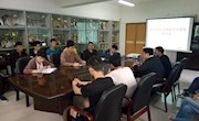 体育学院领导与航模专项学生面对面