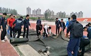 体育学院做好第三十七届校运会前期准备