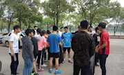 体育学院积极开展校园整治活动