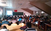 体育学院与数信学院联合举办“防火防盗”主题团日活动