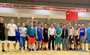 华东交通大学教工篮球队受邀来校进行篮球友谊赛