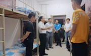 校、院领导走访体育学院20级新生