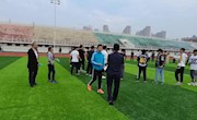 体育学院教学兼职督导进行查课听课活动