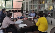 党委常委、副校长周世健到体育学院检查指导主题教育开展情况